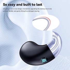 Q92 TWS Wireless Headset Clip On Ear Bluetooth Earphone With Mic Touch Ear-Clip Earring Earbuds Hifi Bass Sport Music Headphones
