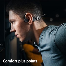 Bone Conduction Headphones Bluetooth 5.3 Wireless Ear Hook Headset IPX5 Waterproof Sport Earphones Lightweight Earbuds With Mic
