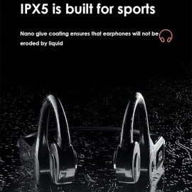 Bone Conduction Headphones Bluetooth 5.3 Wireless Ear Hook Headset IPX5 Waterproof Sport Earphones Lightweight Earbuds With Mic
