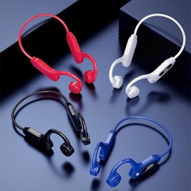 Bone Conduction Headphones Bluetooth 5.3 Wireless Ear Hook Headset IPX5 Waterproof Sport Earphones Lightweight Earbuds With Mic
