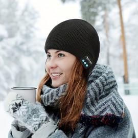 Stocking Stuffers For Men Women Wireless Beanie Hat With Headphones Birthday Presents Unique Gift Idea For Men Dad Husband Him

