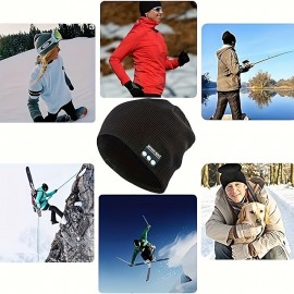 Stocking Stuffers For Men Women Wireless Beanie Hat With Headphones Birthday Presents Unique Gift Idea For Men Dad Husband Him
