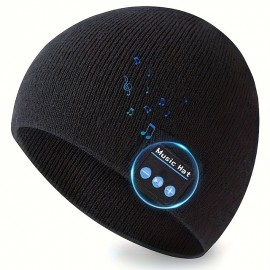 Stocking Stuffers For Men Women Wireless Beanie Hat With Headphones Birthday Presents Unique Gift Idea For Men Dad Husband Him
