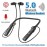 3 In1 Bluetooth 5.0 Earphone Wireless Bluetooth Headset with Microphone Magnetic Neckband Earphones Waterproof Sports In-ear Headphone Support TF Card FM Mode
