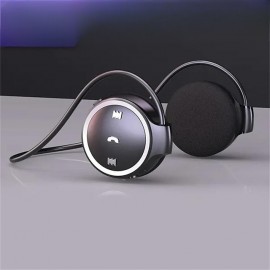 Wireless Bluetooth Headset Flexible Ear Cover Headphone Stereo Earphone Support TF Card MP3 Player Over Ear Headset
