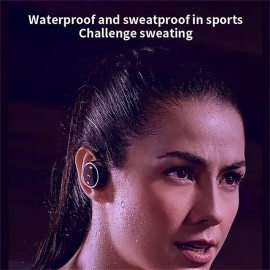 Wireless Bluetooth Headset Flexible Ear Cover Headphone Stereo Earphone Support TF Card MP3 Player Over Ear Headset
