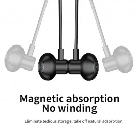 LANGSDOM L5Max neck-mounted sports Bluetooth headset listening to songs semi-in-ear ultra-long battery life noise reduction
