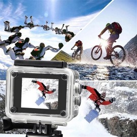4K Ultra HD Action Camera 4K/30fps WiFi 2 inch 170D Underwater Waterproof Helmet Video Recording Sport Cameras Outdoor Camcorders
