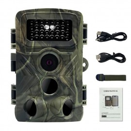36MP 1080P PR3000 Trail Camera With Night Vision Motion Activated 0.2S Trigger Time Waterproof Outdoor Wildlife Hunting Camera
