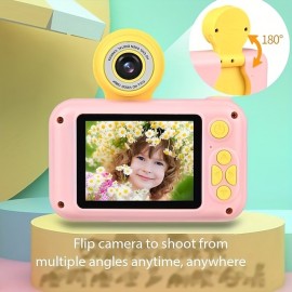 Mini Digital Camera 1080P Camera Color Toy Rechargeable Camera With 2.4 Inch Screen Mini Camera Camera Toys For 3 -12 Year Old Boys/Girls Digital Camera With Video Christmas Birthday Festival Gifts
