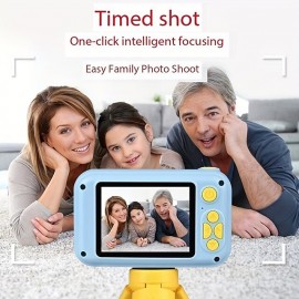 Mini Digital Camera 1080P Camera Color Toy Rechargeable Camera With 2.4 Inch Screen Mini Camera Camera Toys For 3 -12 Year Old Boys/Girls Digital Camera With Video Christmas Birthday Festival Gifts
