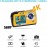4K30FPS Waterproof Camera 56MP Underwater Cameras UHD Video Recorder Selfie IPS Dual Screens(3/2) 10FT Waterproof Digital Camera for Snorkeling on Vacation 1700mAh
