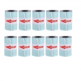 Mini Portable Printer Thermal Printing Sticker Wireless Inkless Mini Pocket Printer Self-adhesive Label Printer Photo Printer
