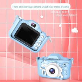 1080P Kids Camera, Unicorn Toddler Camera for Birthday Festival Gift, Digital Multi-Functional Child Camera with 2 Inch Screen 20MP 32GB Card Toys for 3 5 8 10 Years Old Girls Boy Best Christmas Gift