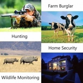 Upgraded version New Wild Camera Photo-Traps 12MP 1080P Motion Triggered Hunting Wildcamera Trap IP66 Waterproof Outdoor Night Vision Trail Camera
