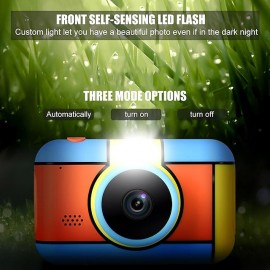 Mini Camera Toys 1080P HD Screen Cute Photo Childrens Digital Camera 2.4 Inch Video Recorder Camcorder for Kids Boys Girls Birthday Christmas Gift
