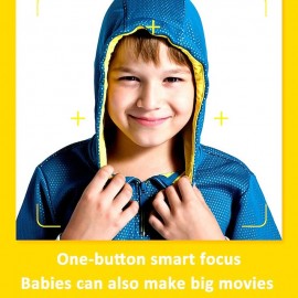 Mini Camera Toys 1080P HD Screen Cute Photo Childrens Digital Camera 2.4 Inch Video Recorder Camcorder for Kids Boys Girls Birthday Christmas Gift
