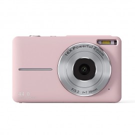 Digital Camera 1080P 44MP Vlogging Camera with LCD Screen 16X Zoom Compact Portable Mini Rechargeable Camera Gifts for Students Teens Adults Girls Boys

