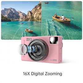 Digital Camera 1080P 48MP Video Camcorder 3.0 Inch TFT LCD Screen Auto Focus 16X Digital Zoom Anti-shake

