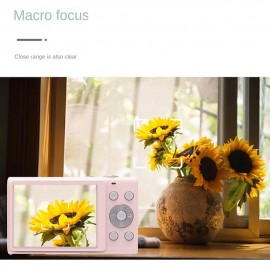 Digital Camera 2.7K 48MP Vlogging Camera Autofocus Digital Spot and Shooting Camera with 32GB Memory Card 16x Zoom Time-Lapse Digital Camera Suitable for Kids Teens Students Boys & Girls
