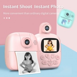 Children's Instant Print Camera With Thermal Printer Kids Digital Photo Camera Girl's Toy Child Camera Video Boy's Birthday Gift