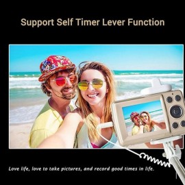 HD 1080P Home Digital Camera Camcorder 16MP Digital SLR Camera 4X Digital Zoom with 1.77 Inch LCD Screen
