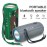 T&G227 Portable Bluetooth Speaker Wireless Bass With LED Color Light, Subwoofer Outdoor Waterproof Column Boombox Stereo Music FM
