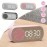 Led Mirror Digital Alarm Clock Speaker Wireless Clock For Home Office Big Time Display Table Alarm Clock Wireless Speaker Subwoofer Music Player Support
