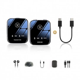 Wireless Lavalier Microphone For Dslr Camera Camcorder Smartphone And Tablet For Youtube Gift For Birthday/Easter/President's Day/Boy/Girlfriends
