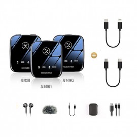 Wireless Lavalier Microphone For Dslr Camera Camcorder Smartphone And Tablet For Youtube Gift For Birthday/Easter/President's Day/Boy/Girlfriends
