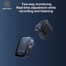 Wireless Lavalier Microphone For Dslr Camera Camcorder Smartphone And Tablet For Youtube Gift For Birthday/Easter/President's Day/Boy/Girlfriends
