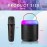 Mini Karaoke Machine with 1 Wireless Microphones for Kids Adults Portable Bluetooth Speaker Toy for Girls and Boys 2 4 5 6 7 8 9 10 12 Year Old Girl Birthday Gift Home Party Ideas
