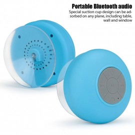 New Mini Wireless Bluetooth Speaker Portable Waterproof Shower Speakers Handsfree For Phone PC Suction Cup Bathroom Car Soundbar
