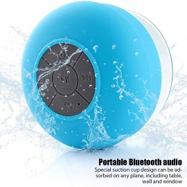 New Mini Wireless Bluetooth Speaker Portable Waterproof Shower Speakers Handsfree For Phone PC Suction Cup Bathroom Car Soundbar
