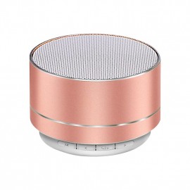 A10 Wireless Bluetooth Speaker Small Steel Gun Subwoofer Portable Mini Gift Card  U Disk TF Outdoor