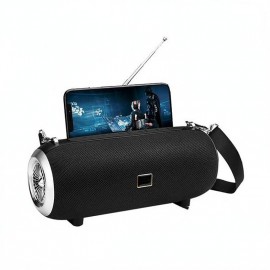 High Power Bluetooth Speaker Stand Wireless Column Outdoor Portable TWS Subwoofer Sport Sound Bar With Phone Holder
