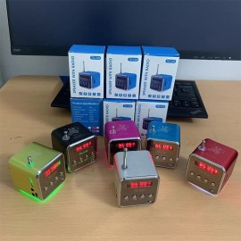 Mini Portable Stereo Audio Speaker Music Player FM Radio TF Card U Disk Support
