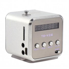 Mini Portable Stereo Audio Speaker Music Player FM Radio TF Card U Disk Support
