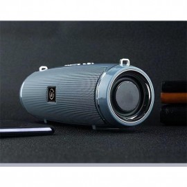 Clear Stereo Sound Professional IPX7 Waterproof Outdoor HIFI Column Speaker Wireless Bluetooth Speaker Subwoofer Sound Box Support FM Radio TF Mp3 Player
