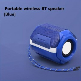 Wireless Small Speaker Subwoofer (battery Life About Five Hours Power 5W Wireless Version 5.0) Mini Home Outdoor Pluggable Card Long Duration
