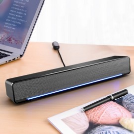 iMosi X8 Bluetooth Speaker Bluetooth USB LED Light Stereo Sound Wireless Speakers Speaker For Laptop Mobile Phone Projector
