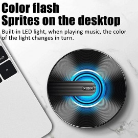 Mini Wireless Bluetooth Speaker Portable Heavy Bass Sound Box Outdoor Subwoofer TF MP3 Player With RGB Lights Support Handsfree
