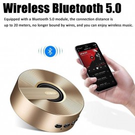 Mini Wireless Bluetooth Speaker Portable Heavy Bass Sound Box Outdoor Subwoofer TF MP3 Player With RGB Lights Support Handsfree
