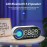 Wireless Speaker Small Stereo With Clock And Alarm Clock With Human Body Sensing Home Outdoor Portable Mini High Volume Small 3d Surround Overweight Subwoofer Car Carry-on Card With High Sound Quality
