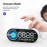 Wireless Speaker Small Stereo With Clock And Alarm Clock With Human Body Sensing Home Outdoor Portable Mini High Volume Small 3d Surround Overweight Subwoofer Car Carry-on Card With High Sound Quality
