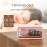 Wireless Retro Clock BT Speaker Desktop Speaker Dual Alarm Clock 5W Speaker LED Colorful Lights High-definition Time Digital Display Screen
