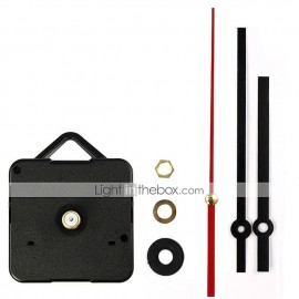 Professional And Practical Quartz Wall Clock Movement Mechanism DIY Repair Tool Parts Kit with Blue Hands Black For Home Use
