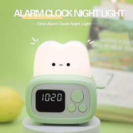 Bread Machine Night Light Soft Light Cute And Simple Night Light Small And Elegant Bedroom Bedside Timing Darling With Sleeping Light

