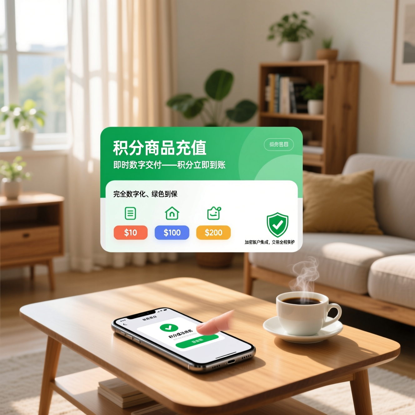 Reward Points Top-Up Card