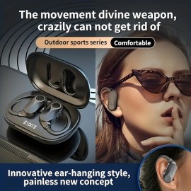 RD03 Bluetooth Headset Hanging Ear Sports Noise Cancelling HIFI Sound Quality
